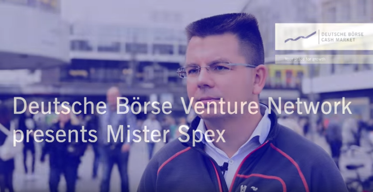 Deutsche Börse Venture Network – Interview mit Mister Spex-Geschäftsführer Dirk Graber